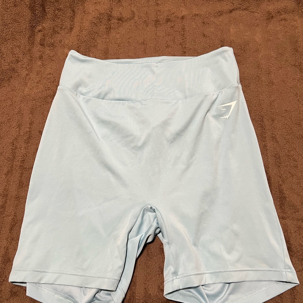 Gymshark Sky Blue Women's Athletic Shorts